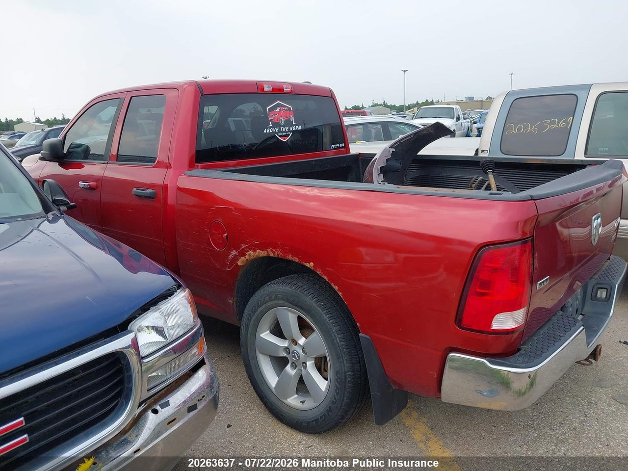 2009 DODGE RAM 1500 ST QUAD CAB  thumbnail 4