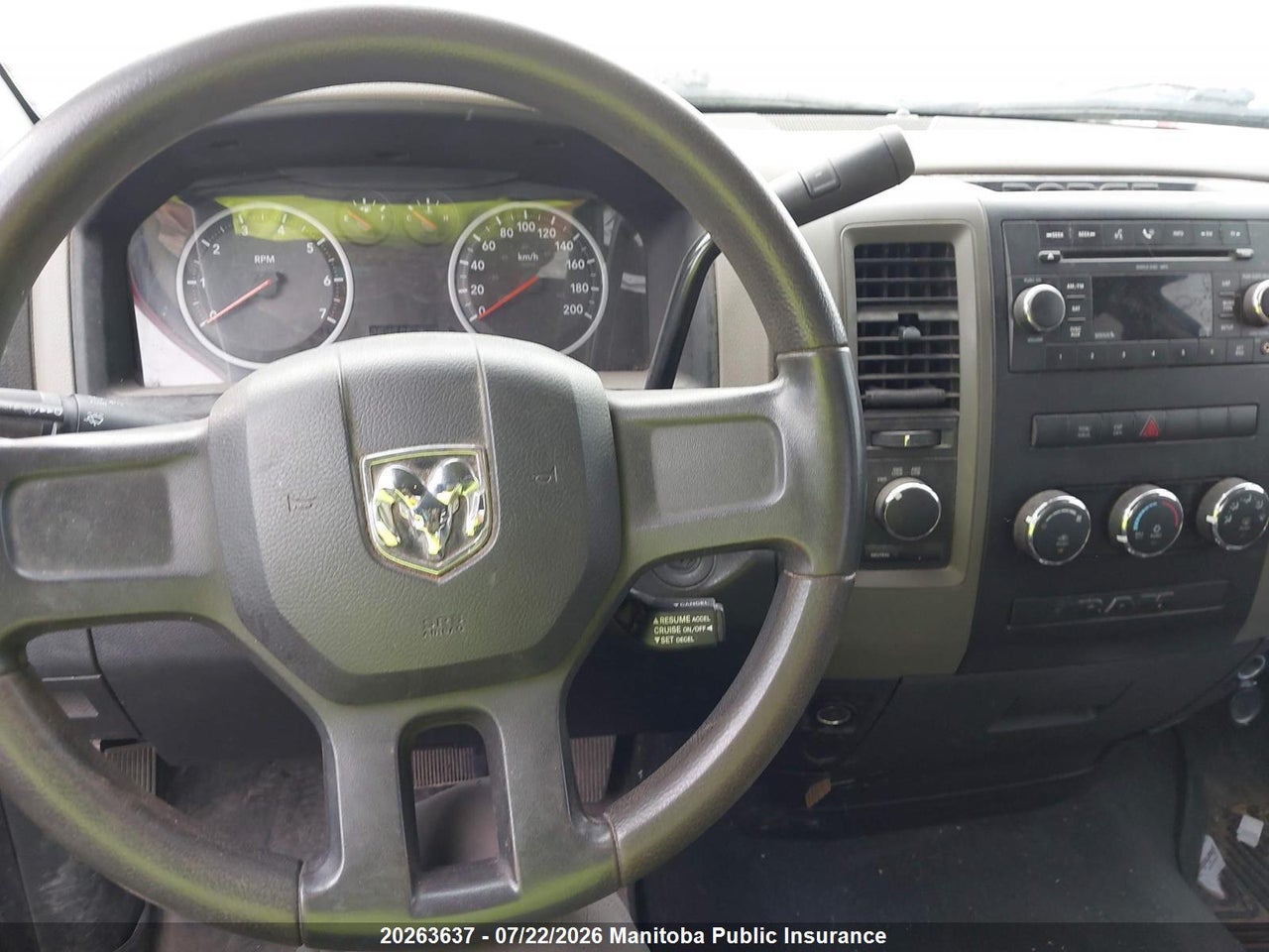 2009 DODGE RAM 1500 ST QUAD CAB  thumbnail 8