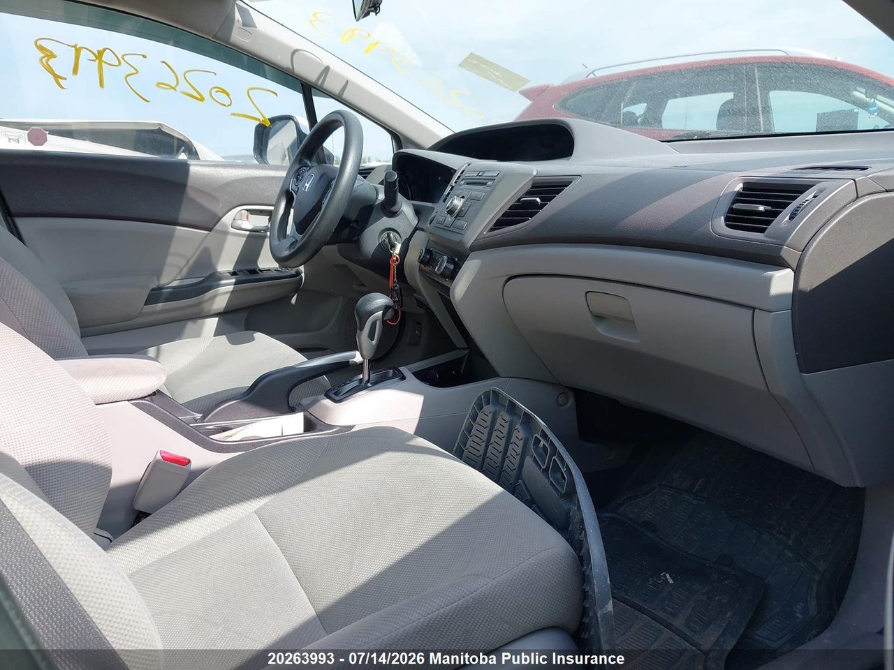2012 HONDA CIVIC LX thumbnail 6