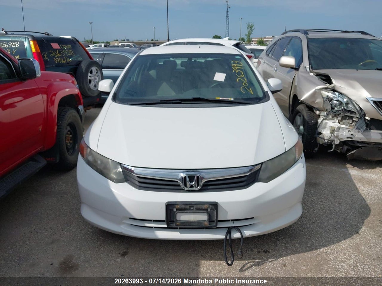 2012 HONDA CIVIC LX thumbnail 7