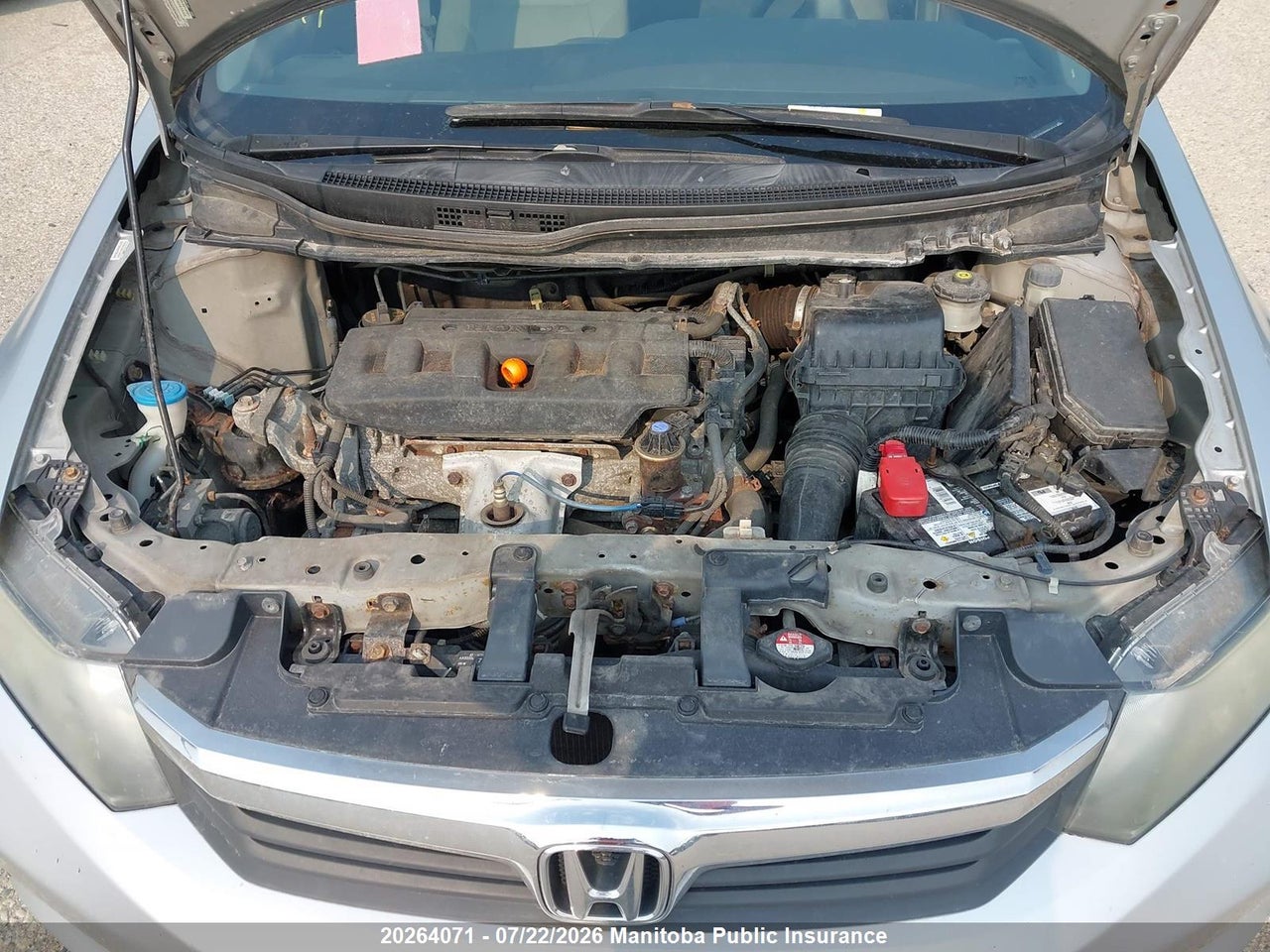2012 HONDA CIVIC DX thumbnail 11