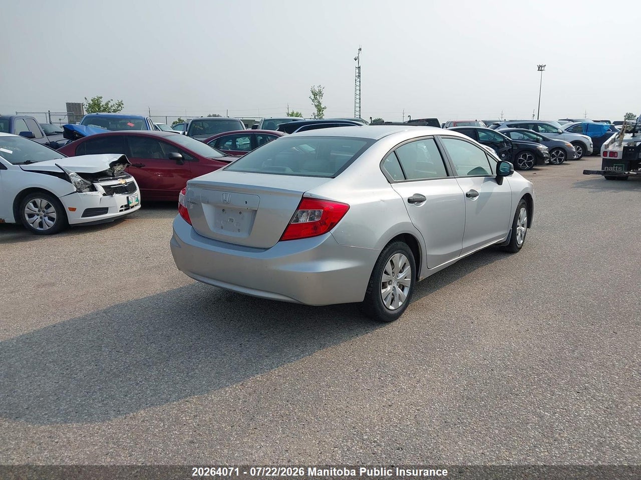 2012 HONDA CIVIC DX thumbnail 5