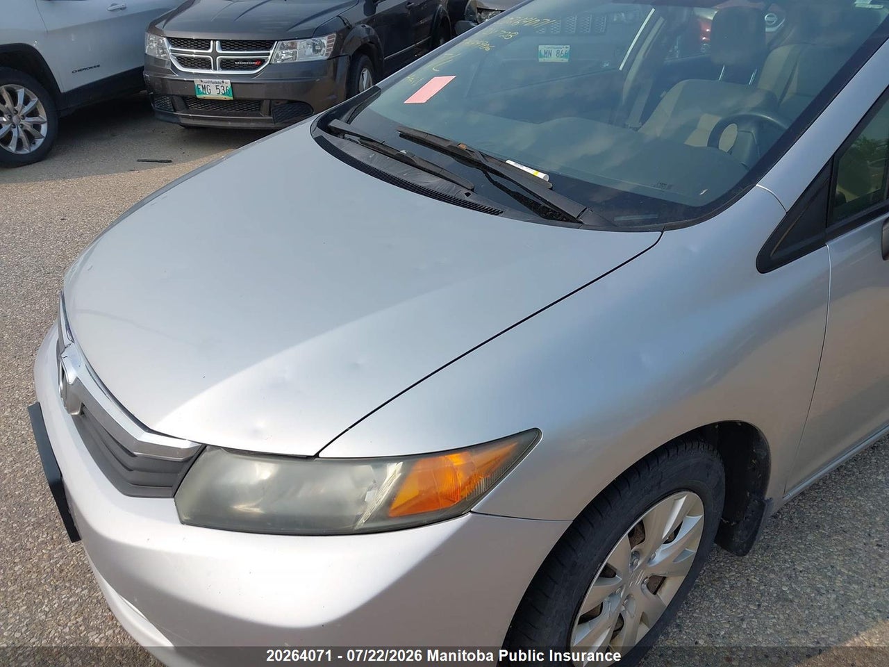 2012 HONDA CIVIC DX thumbnail 7
