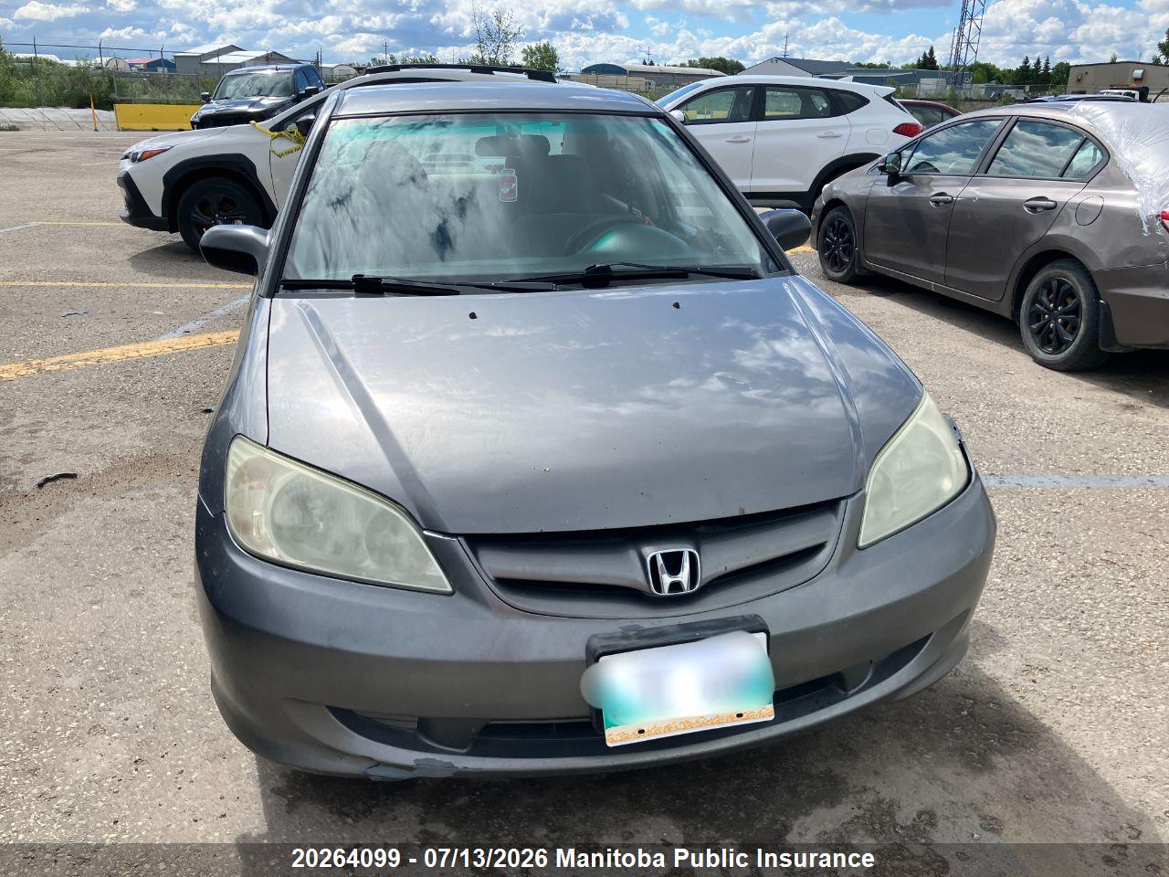 2005 HONDA CIVIC SE thumbnail 2