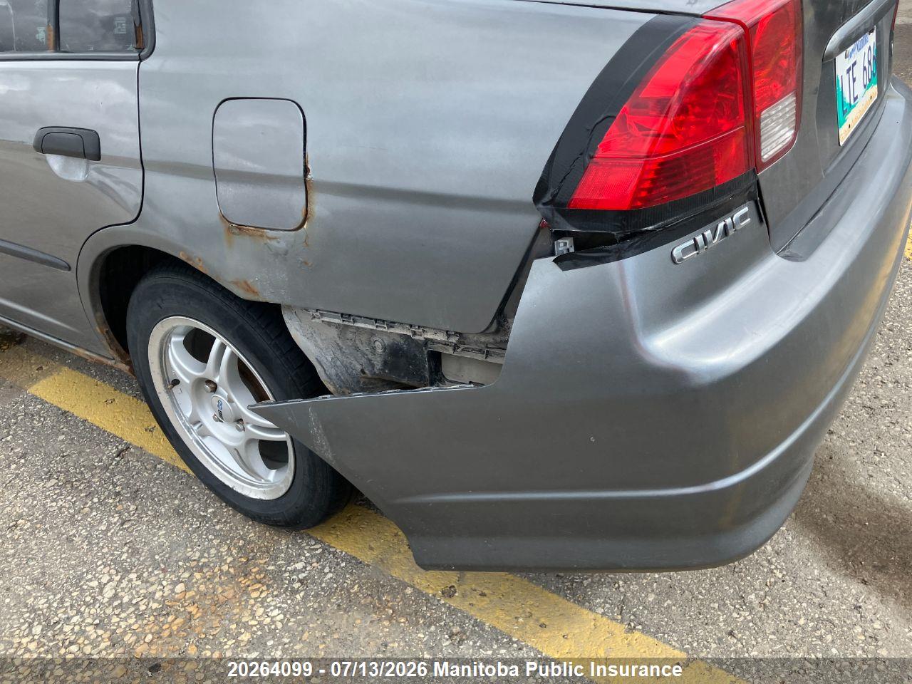2005 HONDA CIVIC SE thumbnail 8