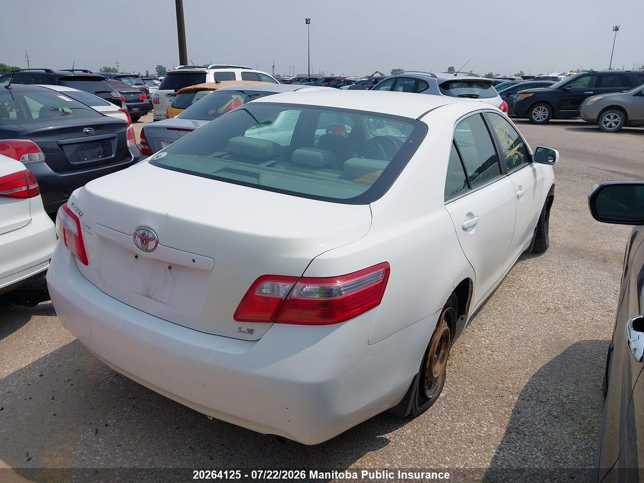 2009 TOYOTA CAMRY LE thumbnail 5