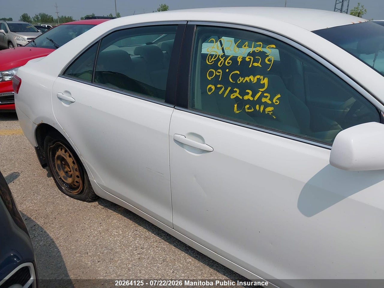 2009 TOYOTA CAMRY LE thumbnail 7