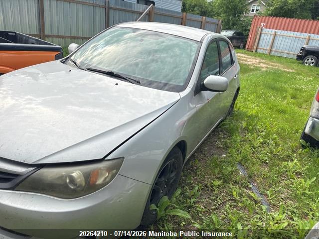 2010 SUBARU IMPREZA 2.5I thumbnail 3