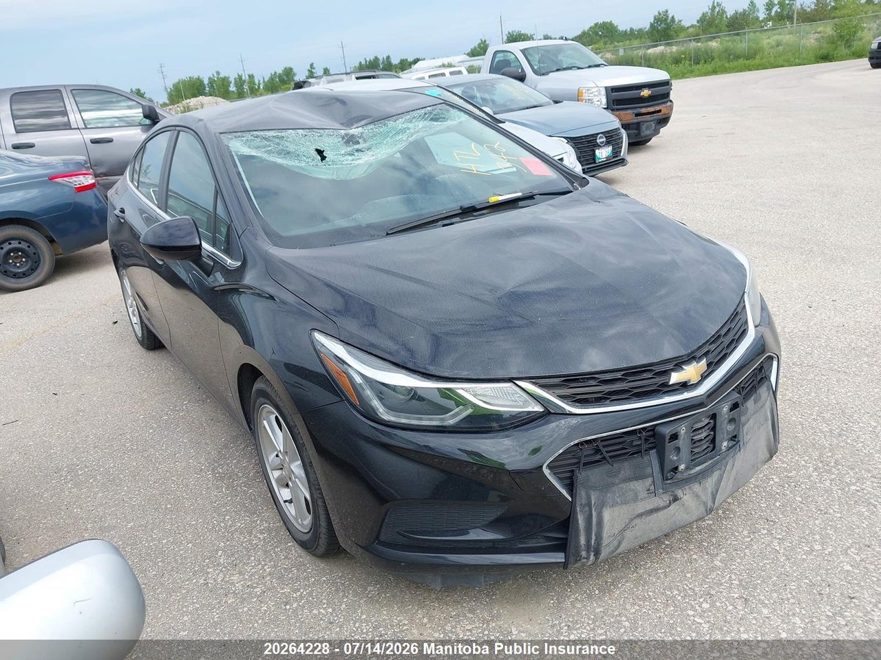 2017 CHEVROLET CRUZE LT TURBO thumbnail 2