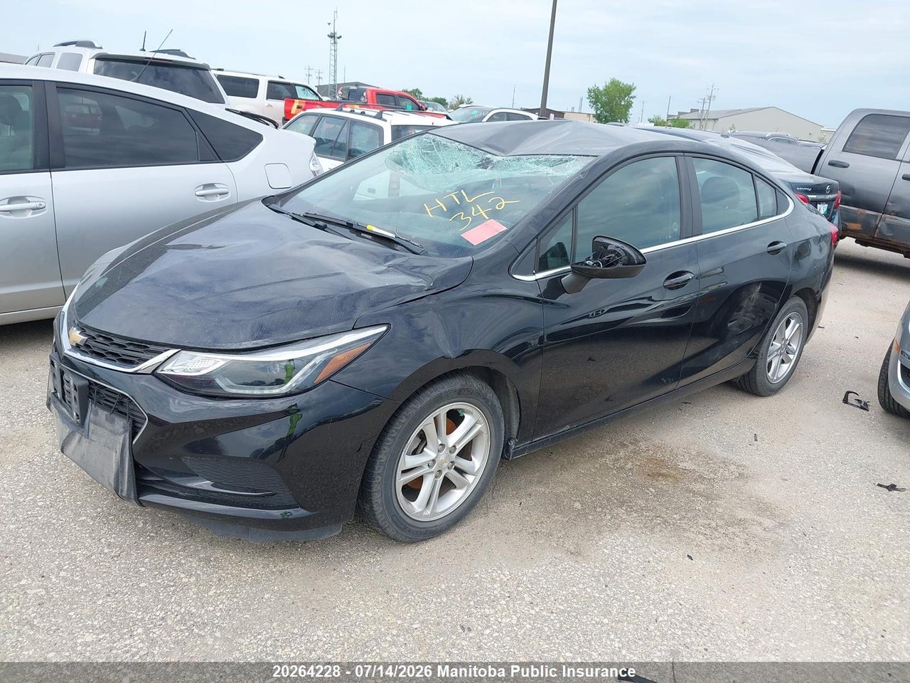 2017 CHEVROLET CRUZE LT TURBO thumbnail 3