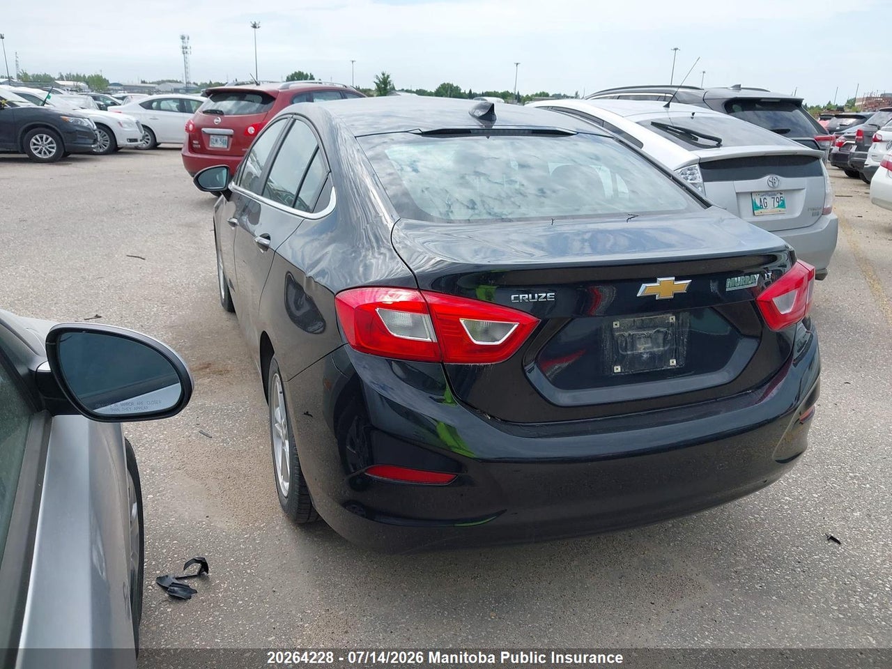 2017 CHEVROLET CRUZE LT TURBO thumbnail 4