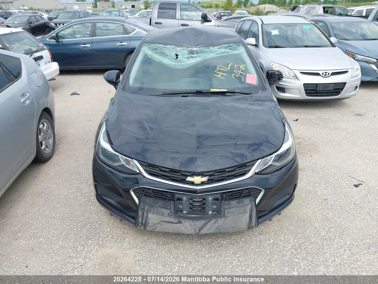 2017 CHEVROLET CRUZE LT TURBO thumbnail 7