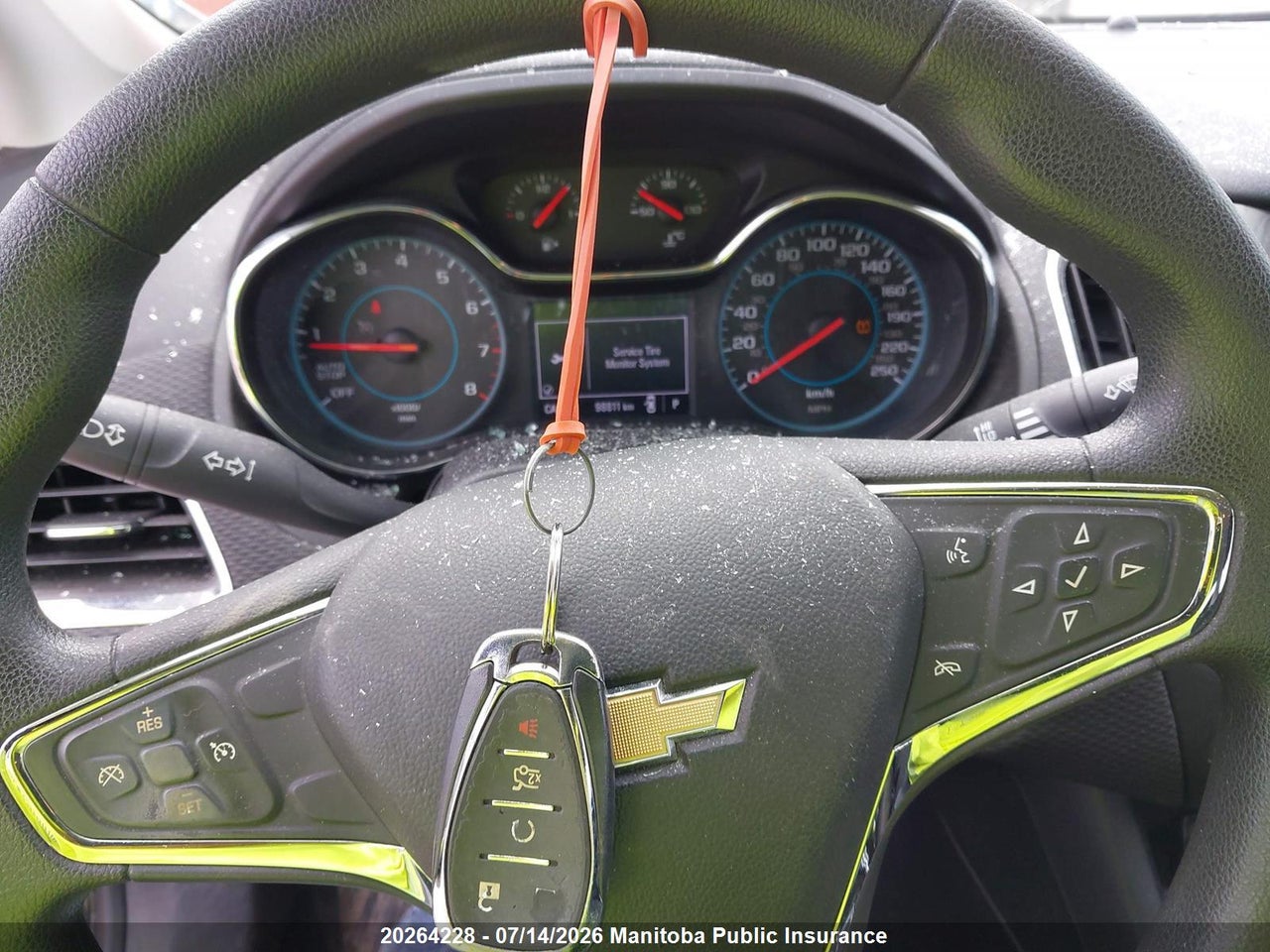 2017 CHEVROLET CRUZE LT TURBO thumbnail 8