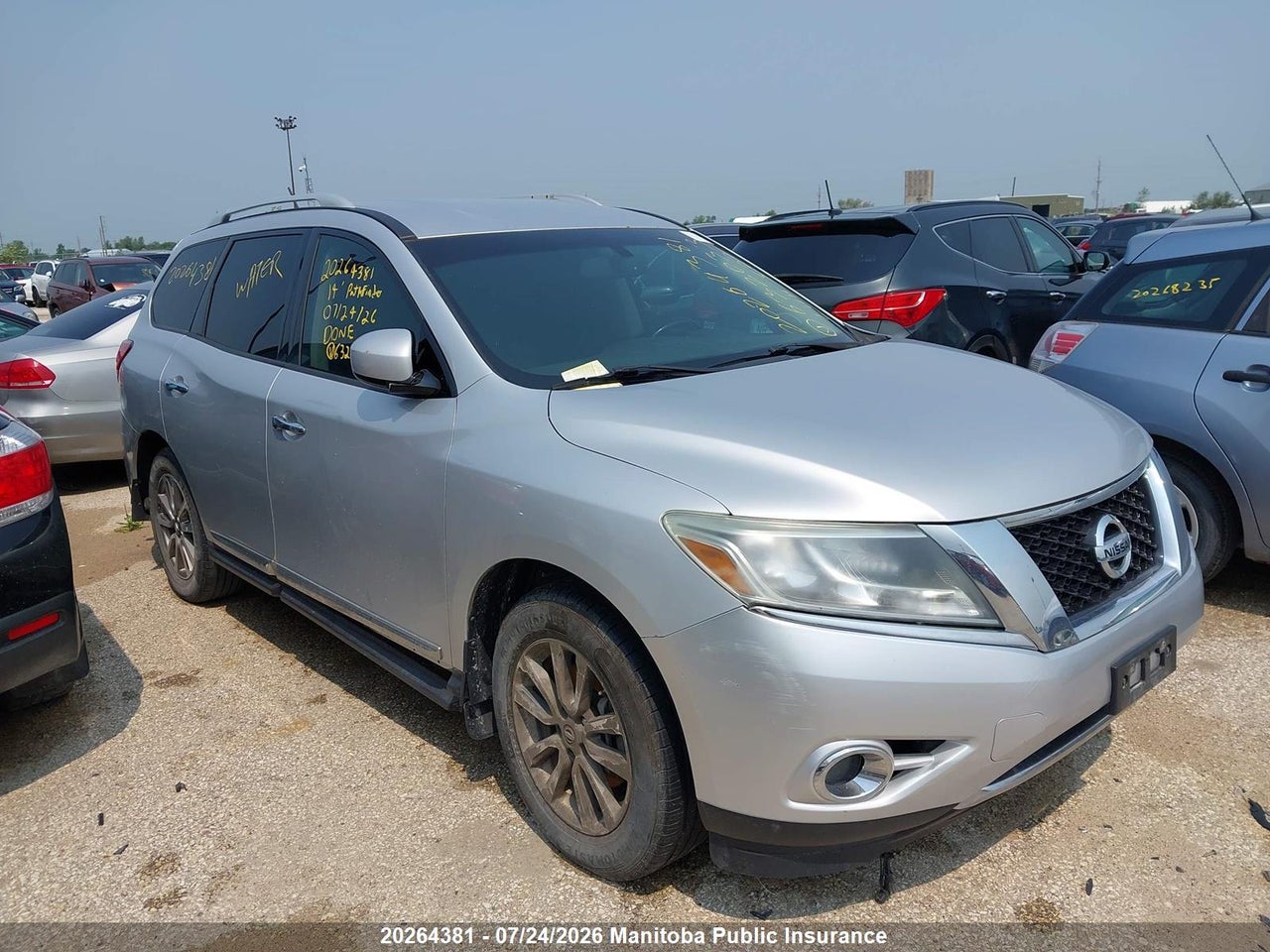 2014 NISSAN pathfinder sl thumbnail 2