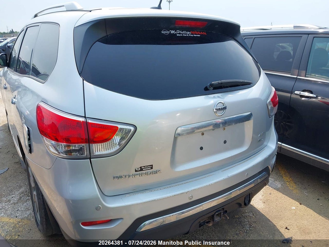 2014 NISSAN pathfinder sl thumbnail 4