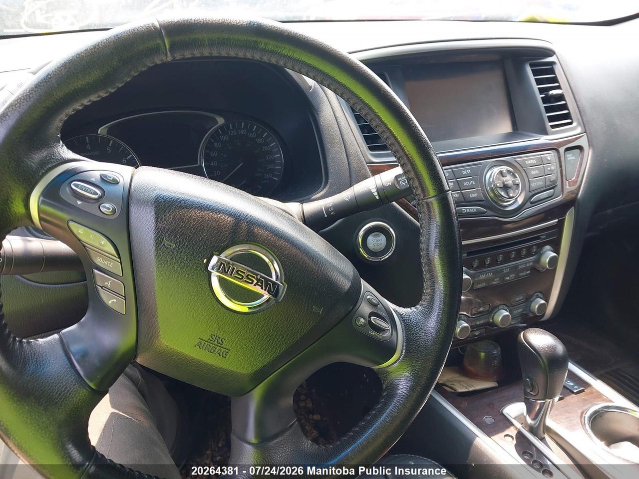 2014 NISSAN pathfinder sl thumbnail 8