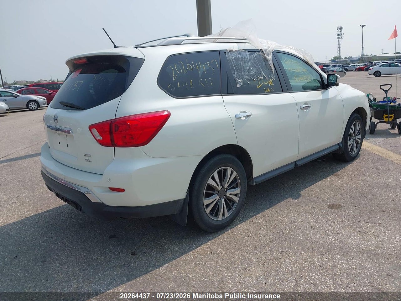2017 NISSAN pathfinder sl thumbnail 5