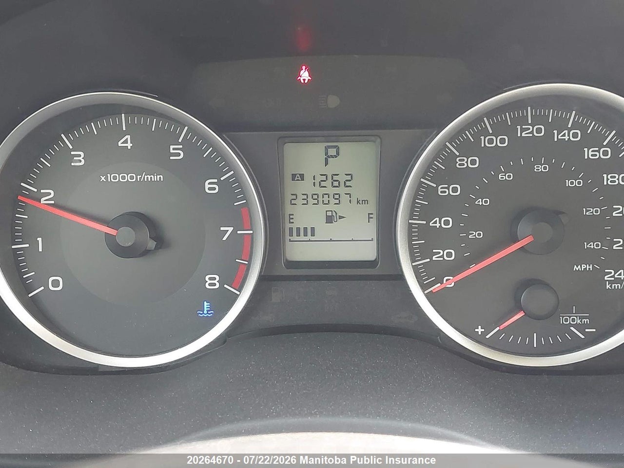 2013 SUBARU impreza 2.0I thumbnail 12