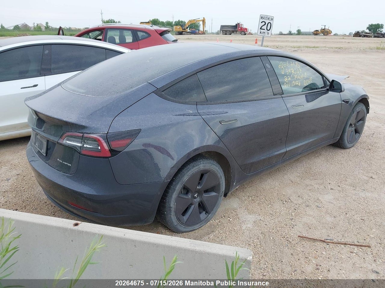 2022 TESLA MODEL 3 LONG RANGE 75D thumbnail 5