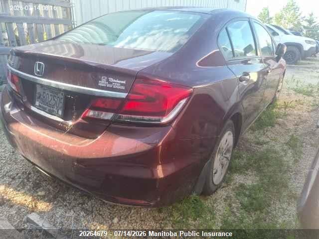 2014 HONDA CIVIC LX thumbnail 5