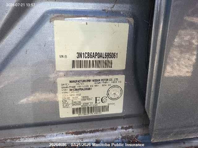 2010 NISSAN SENTRA SE-R SPEC V thumbnail 10