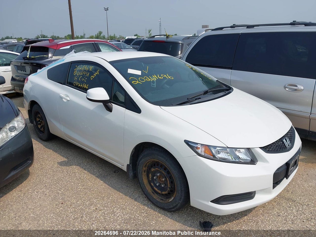 2013 HONDA CIVIC LX thumbnail 2
