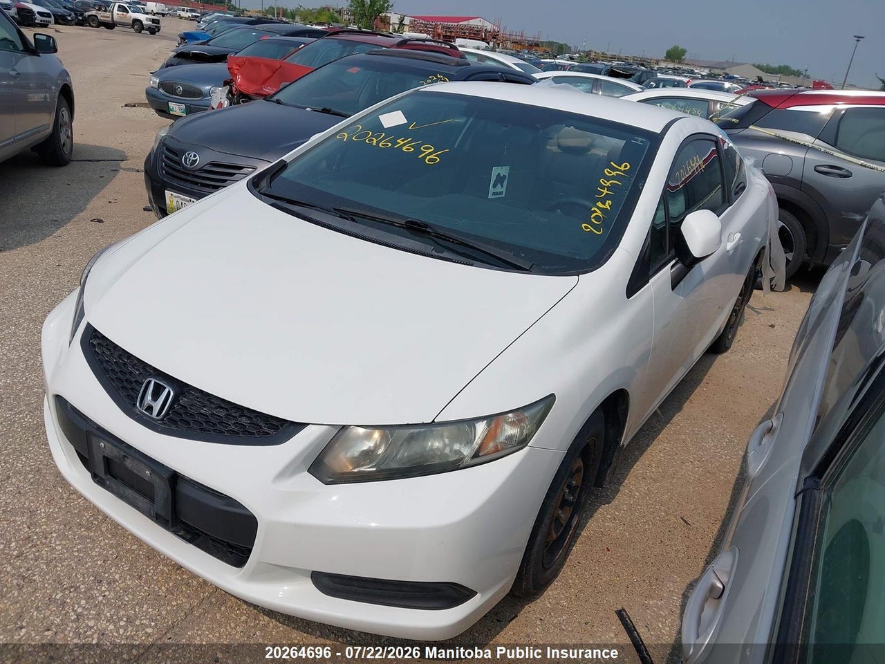 2013 HONDA CIVIC LX thumbnail 3
