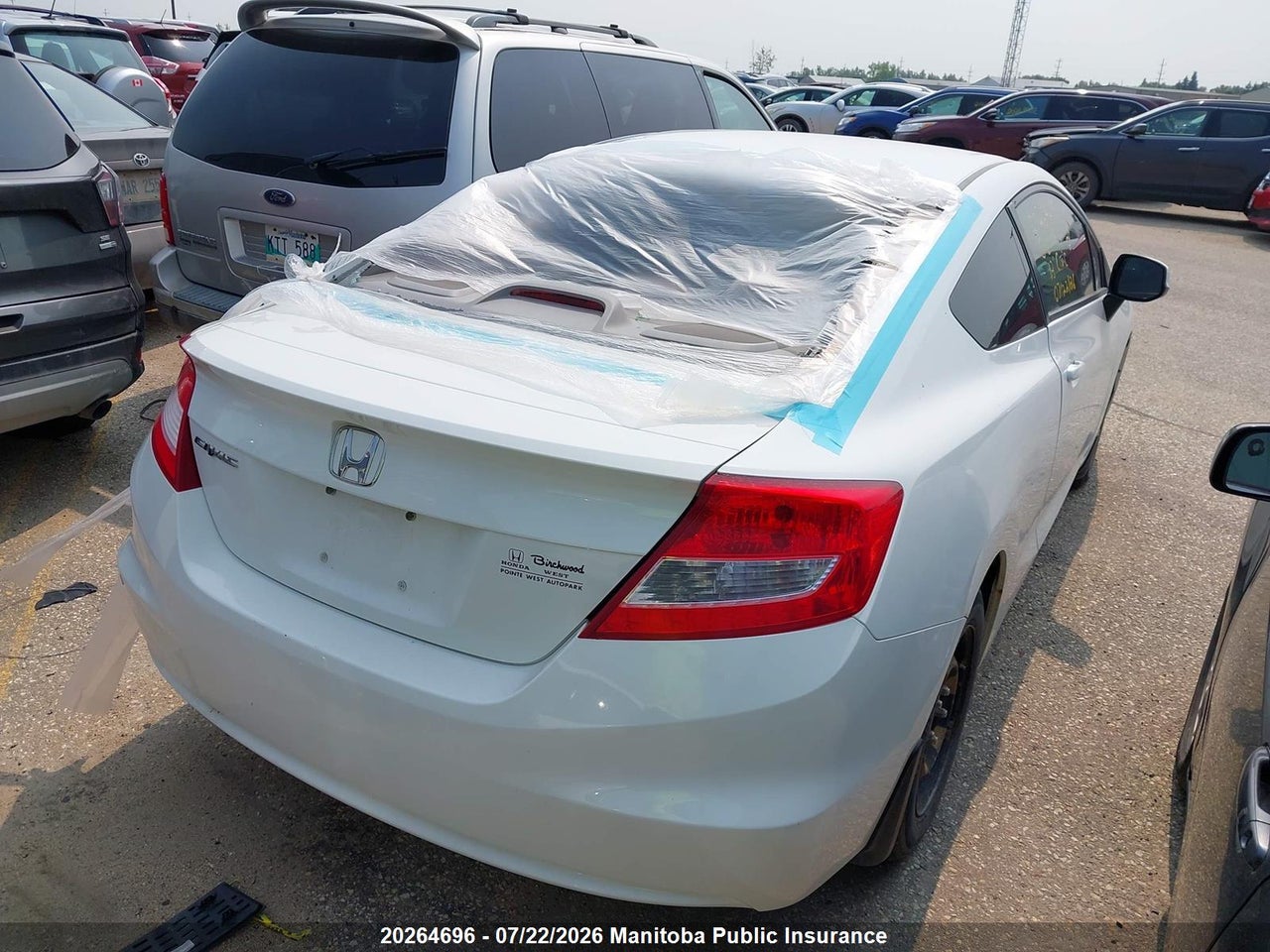2013 HONDA CIVIC LX thumbnail 5