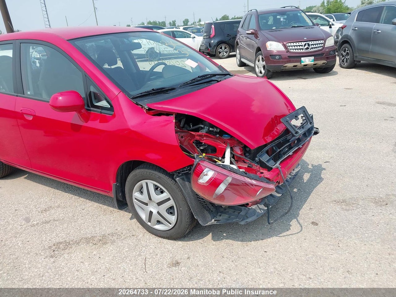 2008 HONDA FIT LX thumbnail 2