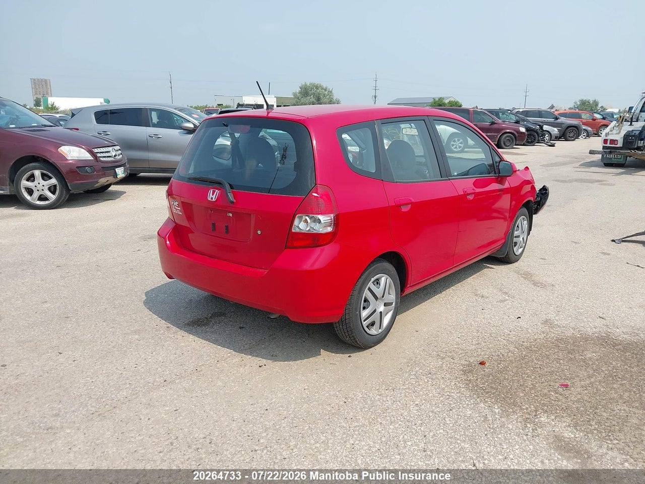 2008 HONDA FIT LX thumbnail 5