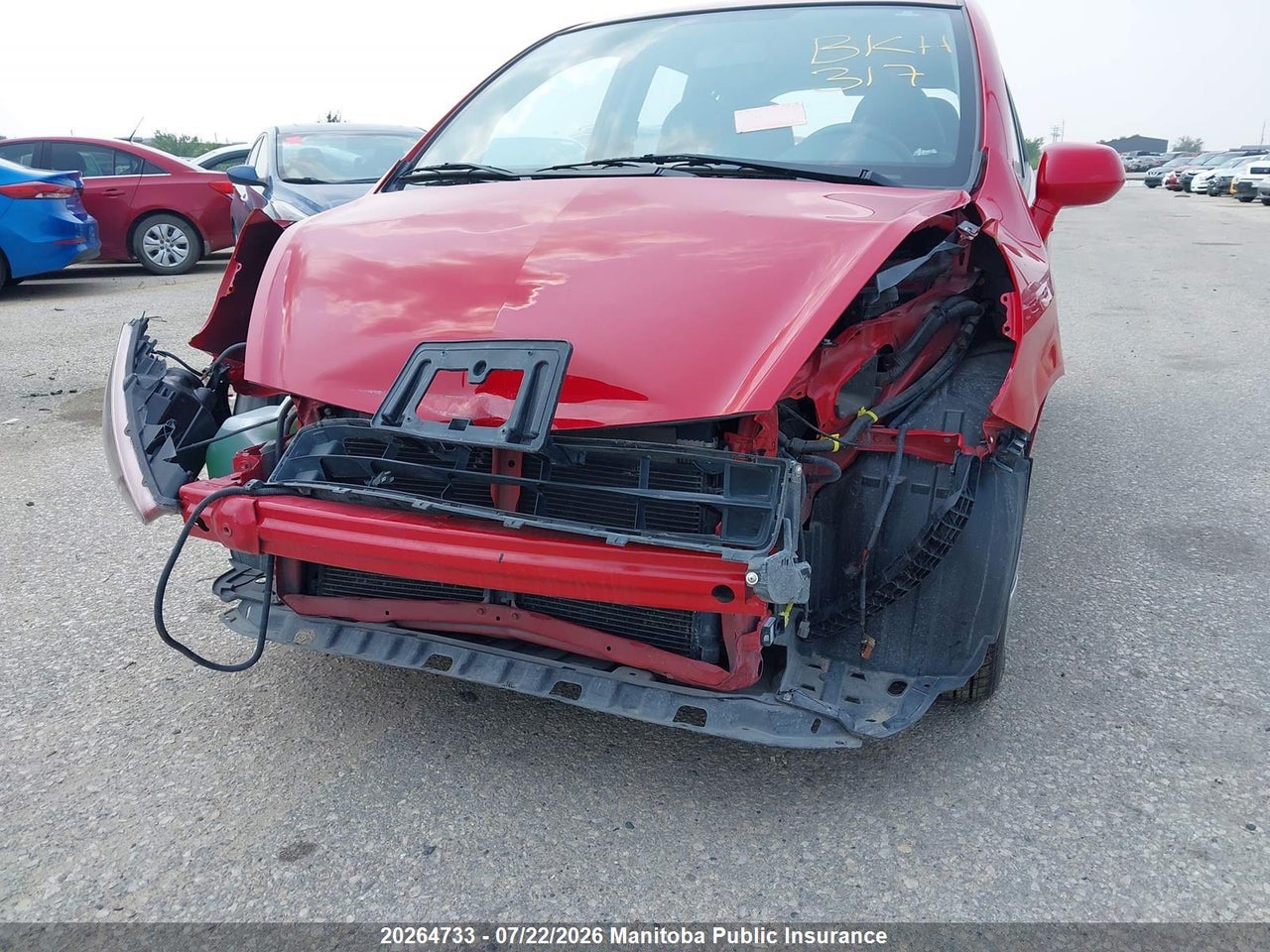 2008 HONDA FIT LX thumbnail 7