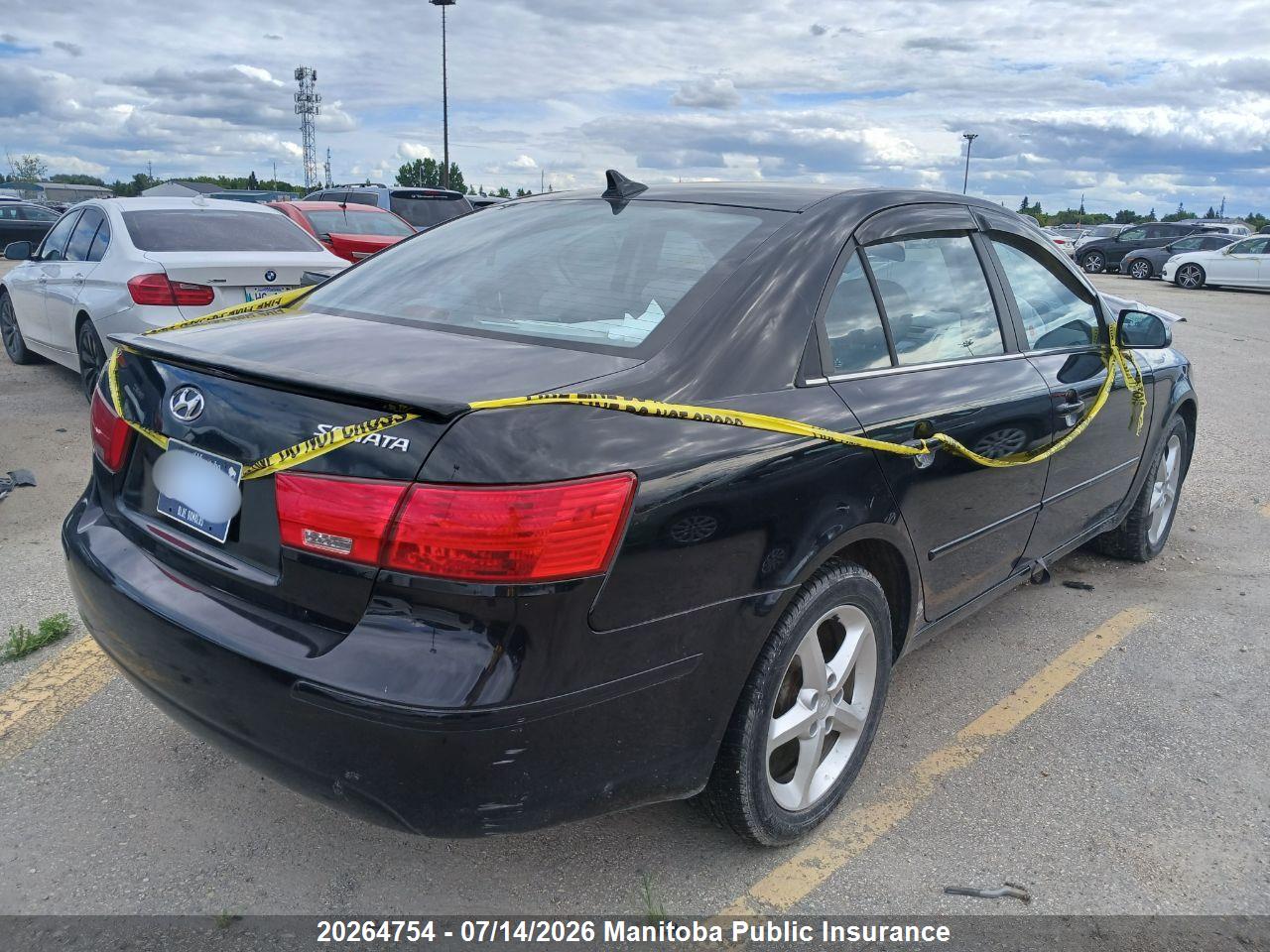 2009 HYUNDAI SONATA GLS thumbnail 4