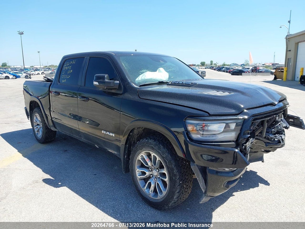 2021 DODGE RAM 1500 LARAMIE CREW CAB  thumbnail 2