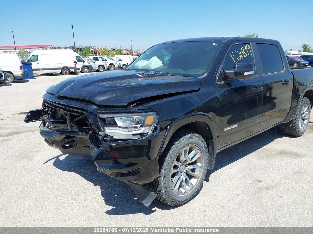2021 DODGE RAM 1500 LARAMIE CREW CAB  thumbnail 3