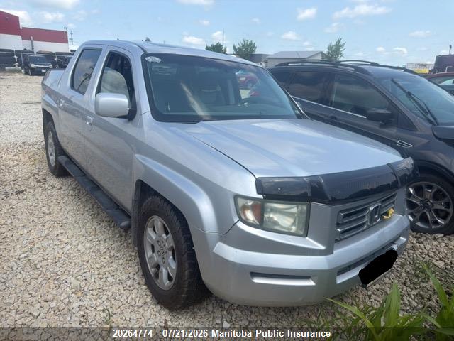 2007 HONDA RIDGELINE EX-L thumbnail 2
