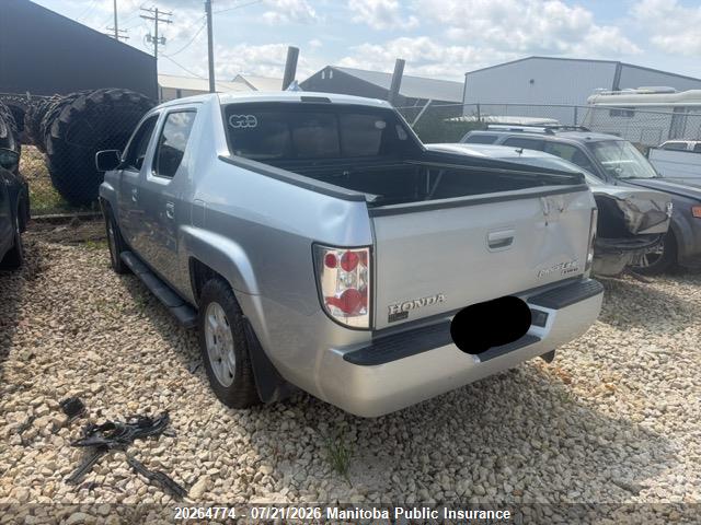 2007 HONDA RIDGELINE EX-L thumbnail 4