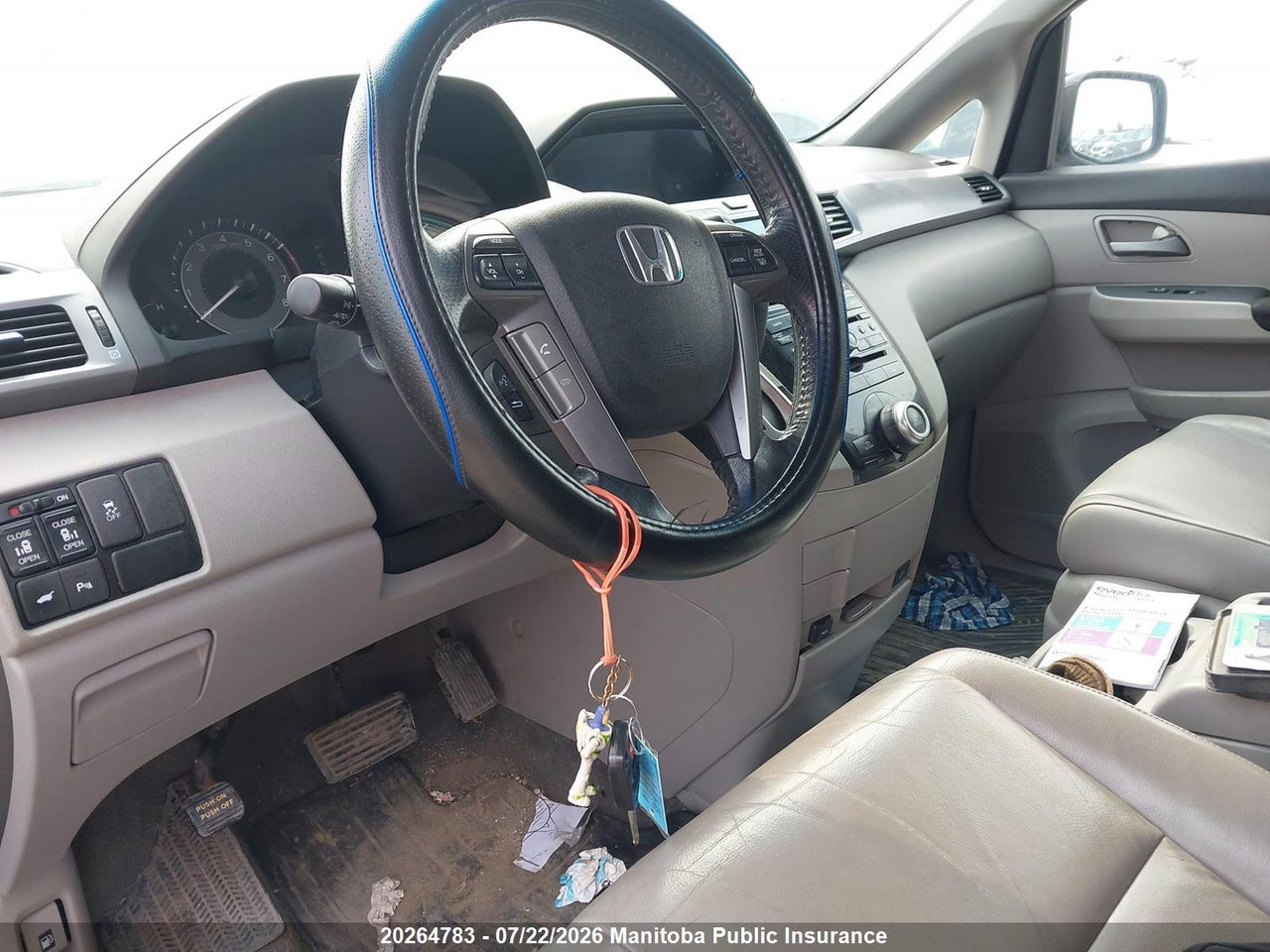 2011 HONDA ODYSSEY EX-L thumbnail 12
