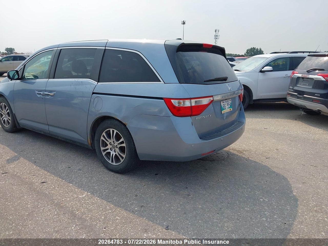 2011 HONDA ODYSSEY EX-L thumbnail 4
