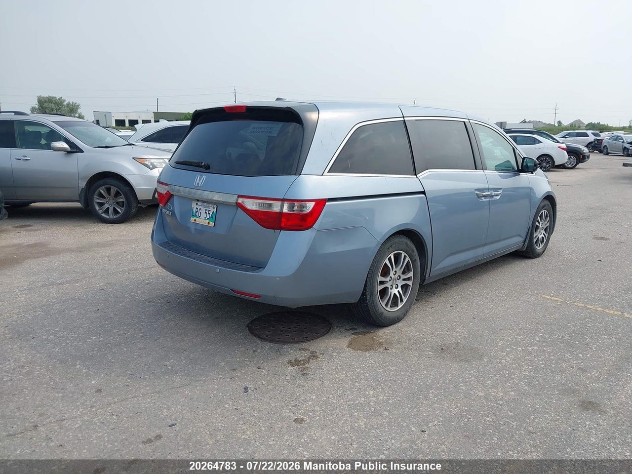 2011 HONDA ODYSSEY EX-L thumbnail 5