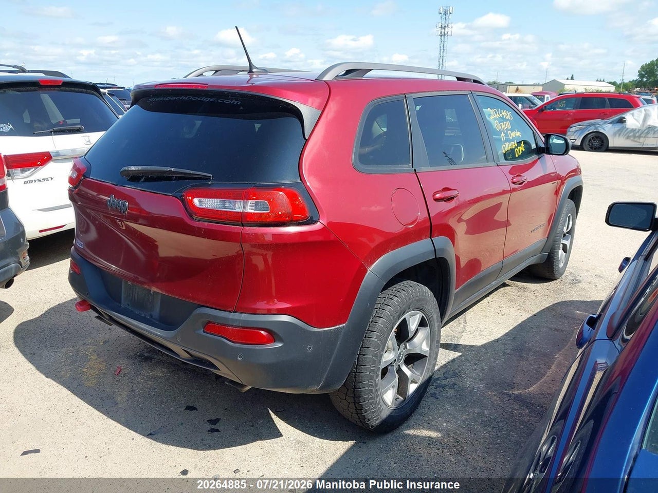 2014 JEEP CHEROKEE TRAILHAWK thumbnail 5