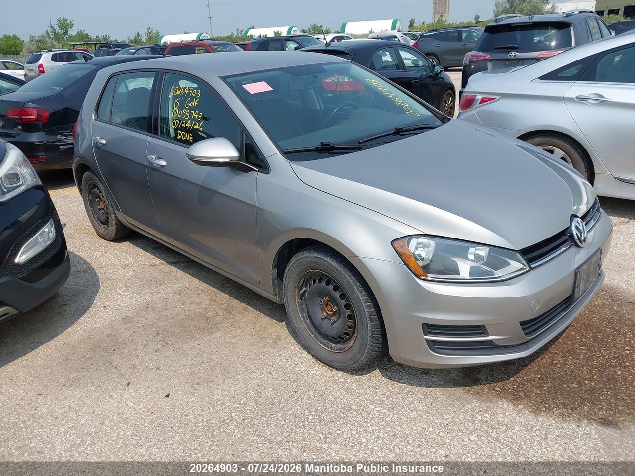2015 VOLKSWAGEN GOLF 1.8 TSI thumbnail 2