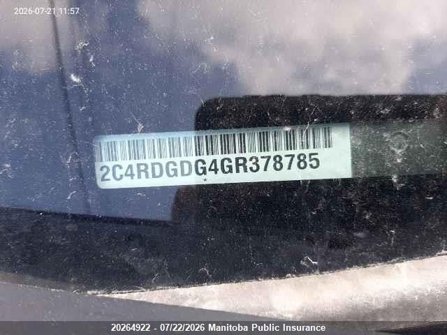 2016 DODGE GRAND CARAVAN CREW thumbnail 10