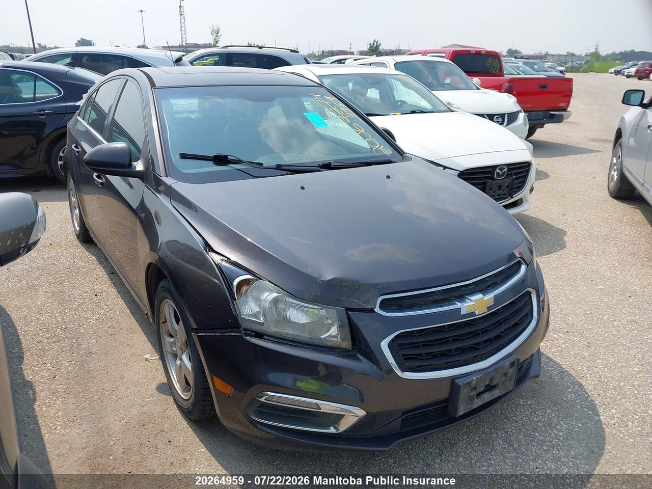 2015 CHEVROLET CRUZE LT TURBO thumbnail 2