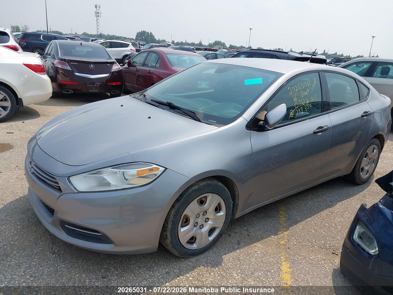 2016 DODGE DART SE thumbnail 3