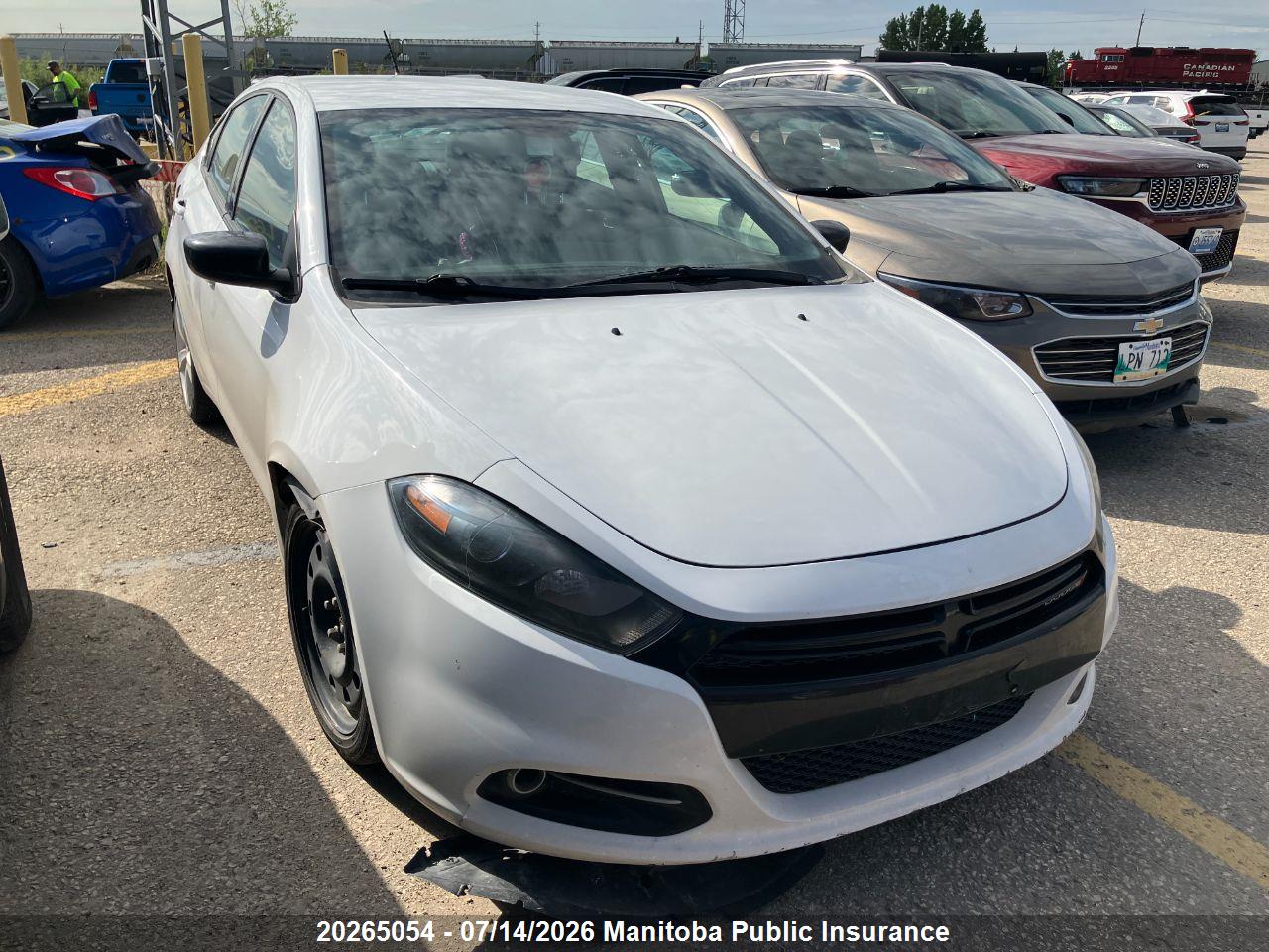 2014 DODGE DART SXT thumbnail 2