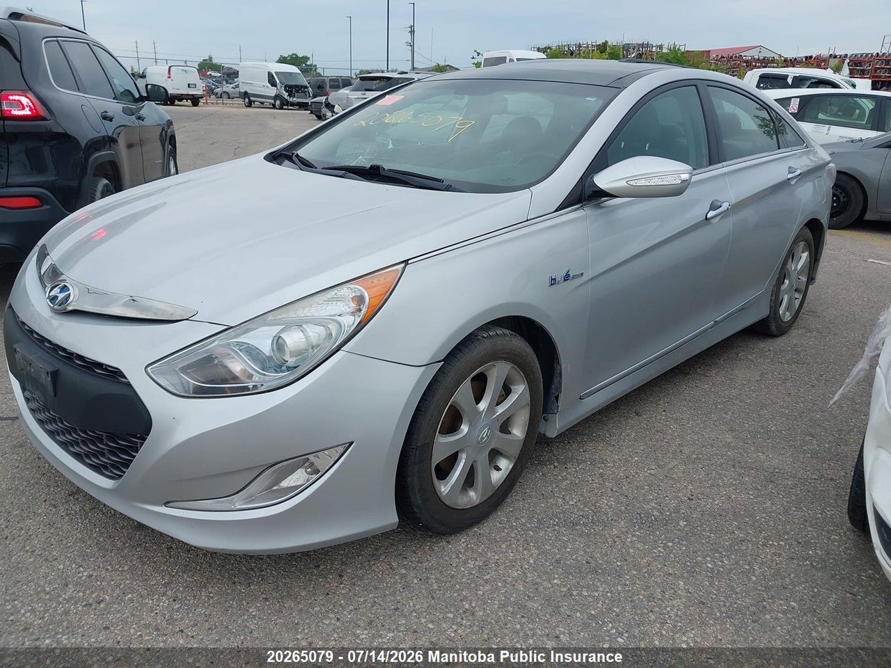 2011 HYUNDAI SONATA HYBRID thumbnail 3
