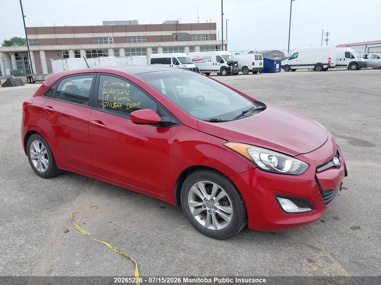 2015 HYUNDAI ELANTRA GT GLS thumbnail 2
