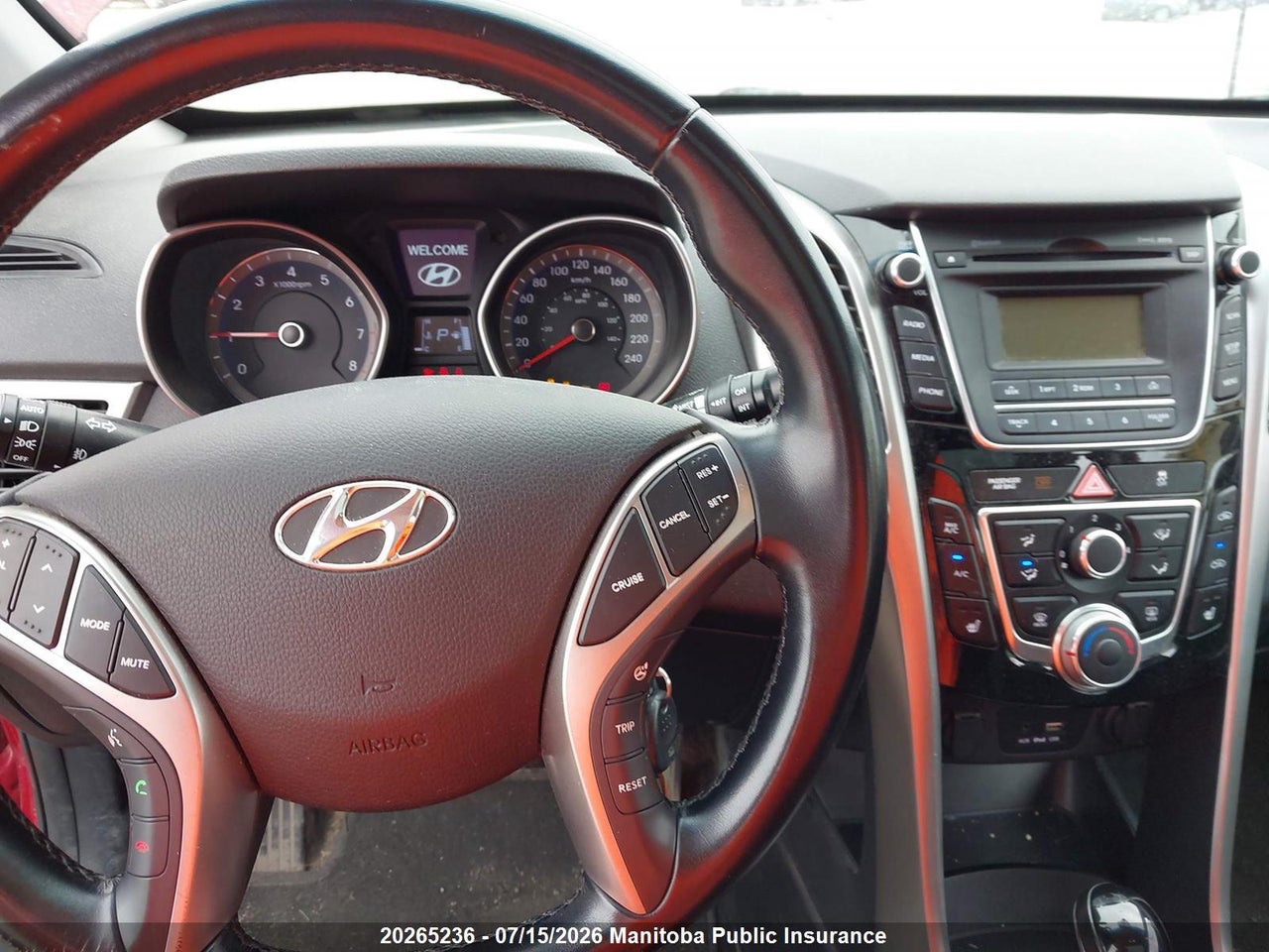 2015 HYUNDAI ELANTRA GT GLS thumbnail 8
