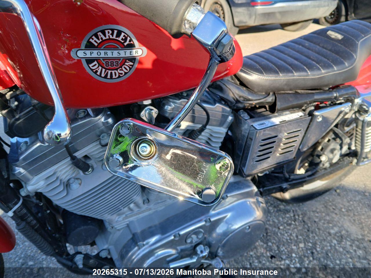 2002 HARLEY DAVIDSON XLH883H HUGGER thumbnail 8