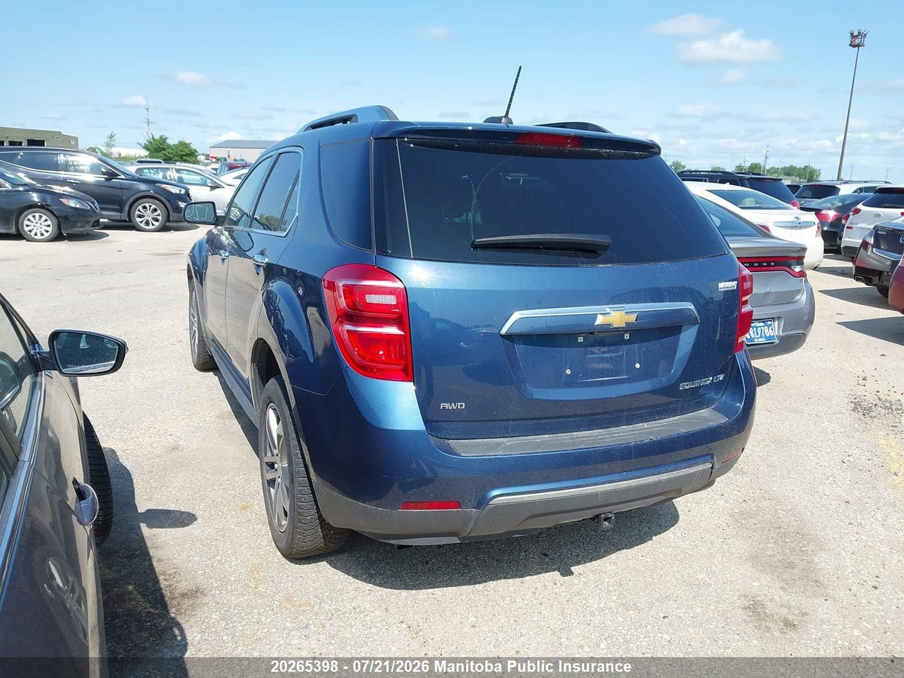 2016 CHEVROLET EQUINOX LTZ thumbnail 4